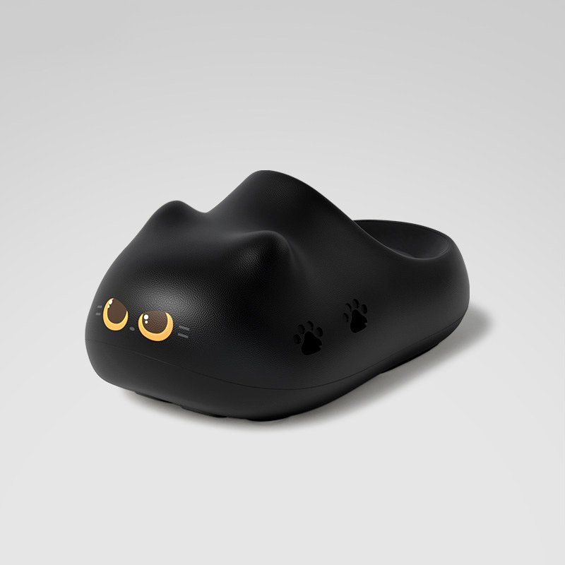 2026 new black cat slippers wi - Summer Clothing Korea avis et prix