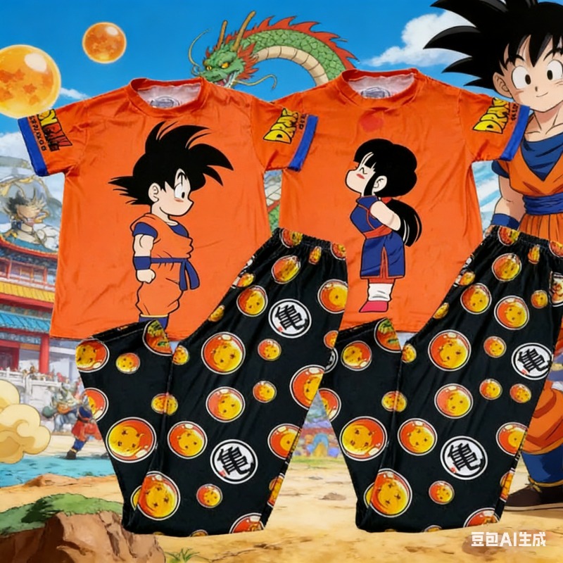 2026 Bandai Pajama Set Son Gok - Summer Clothing For Baby Boy avis et prix