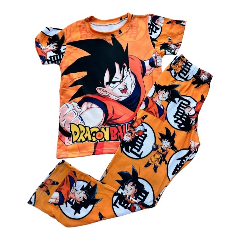 2026 Bandai Pajama Set Son Gok - Summer Clothing For Baby Boy avis et prix