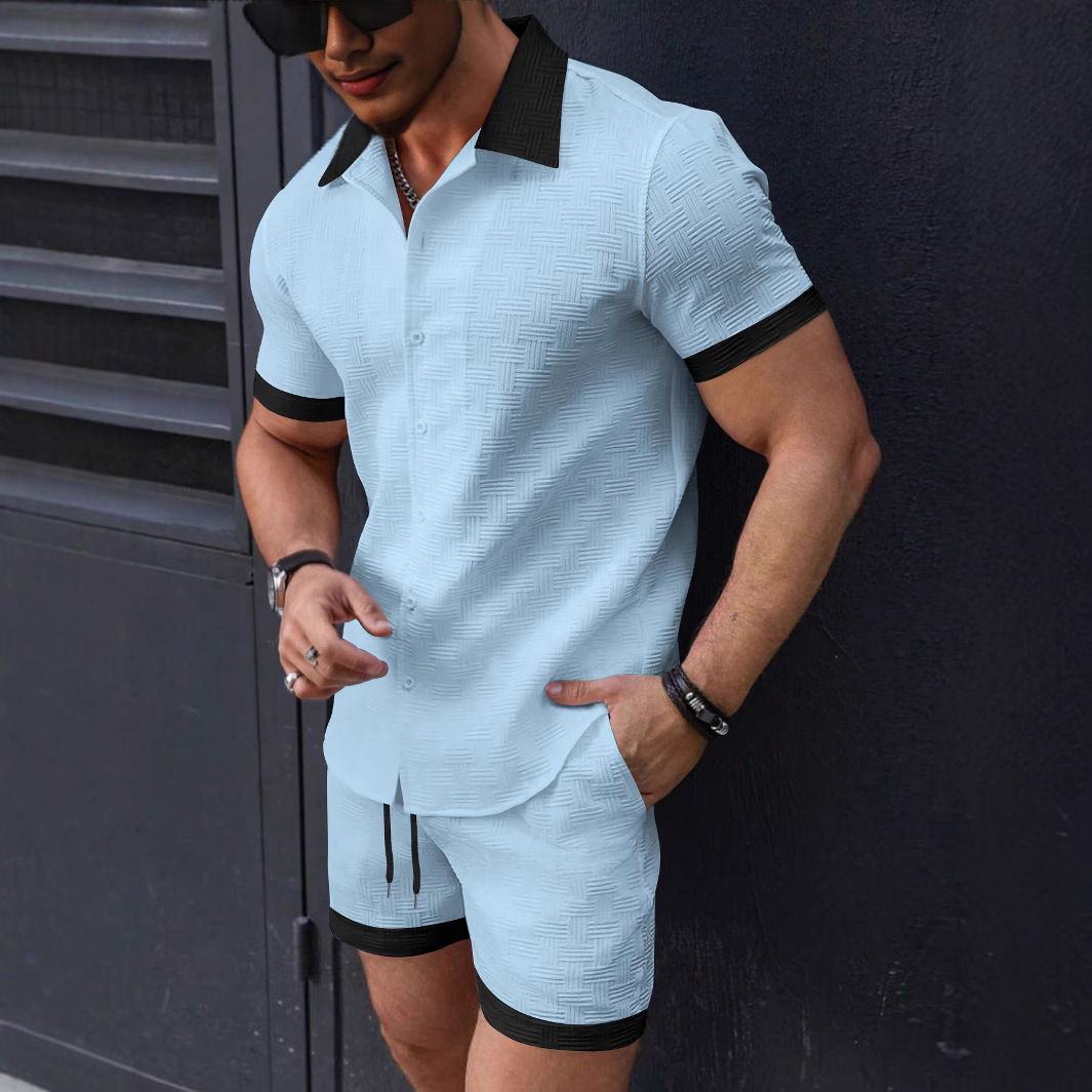 Matching Sets Trend Men Suit   - Summer Clothing Linen avis et prix