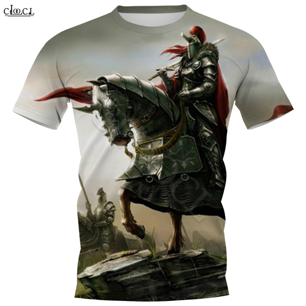 HX Knights Templar T-shirts 3D - Summer Knights Clothing avis et prix