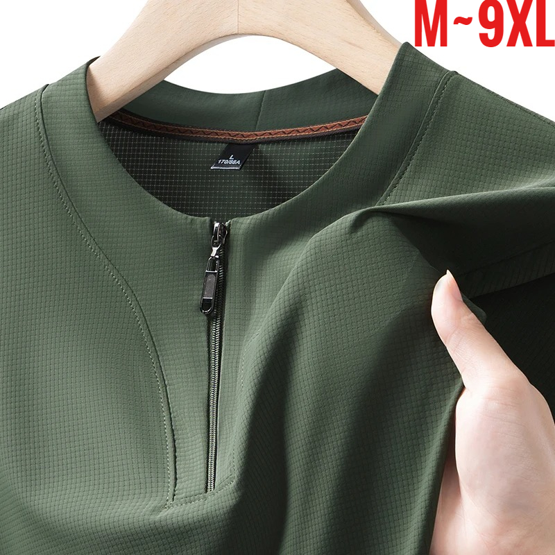Big Size 9XL Men's Ice Silk He - Summer Clothing For Young Men avis et prix