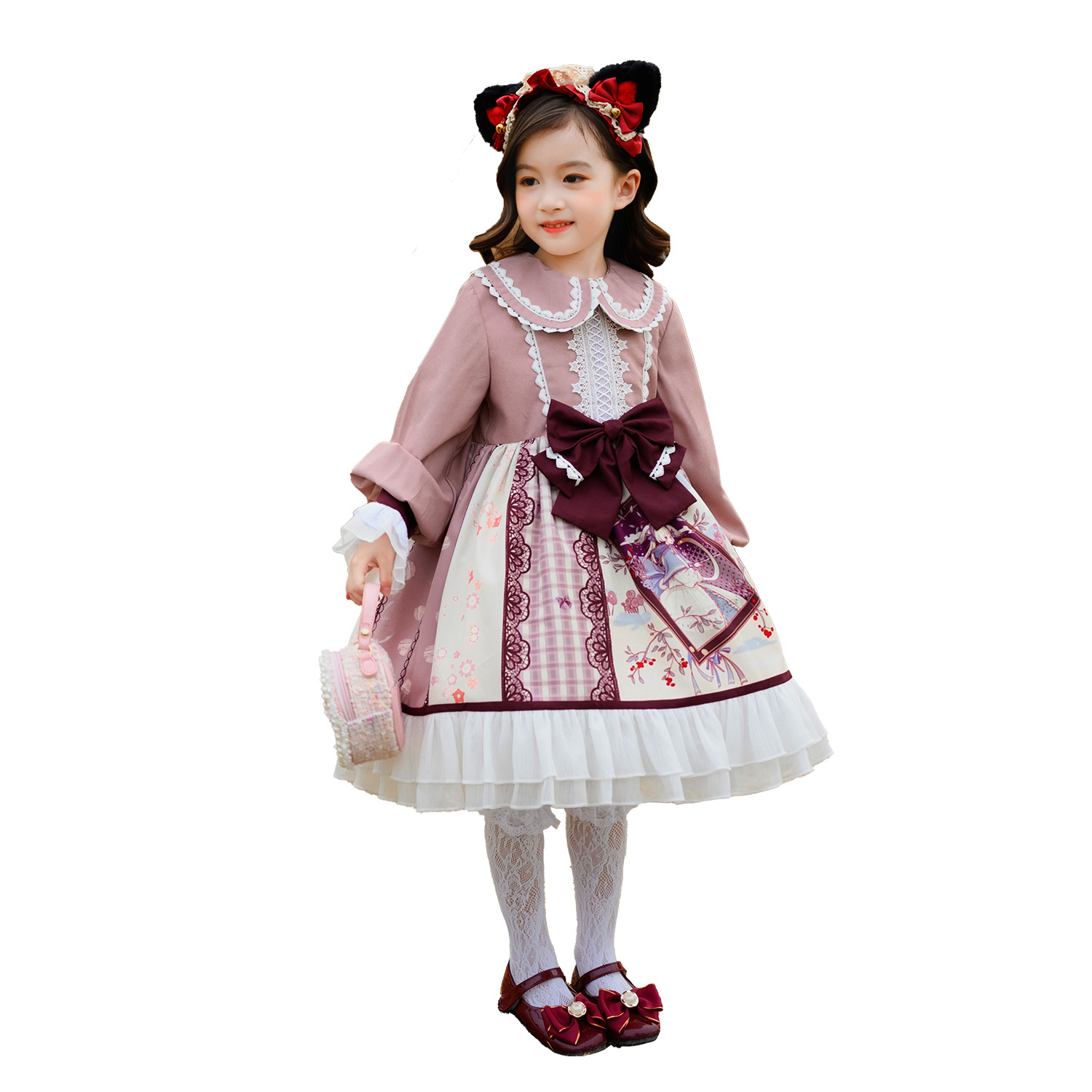 Children's Lolita Clothing Lon - Summer Clothing Set For Girls avis et prix