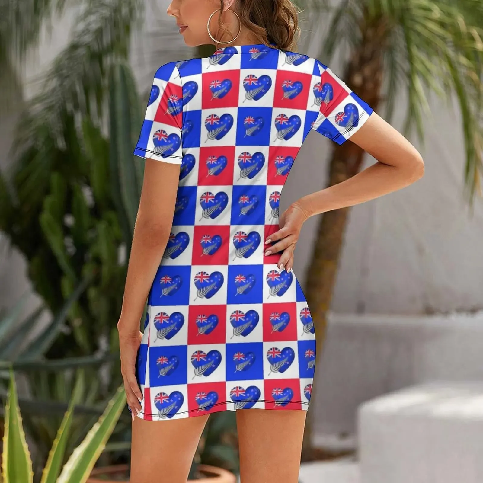 New Zealand NZ Kiwi Heart Flag - Summer Clothing Nz avis et prix
