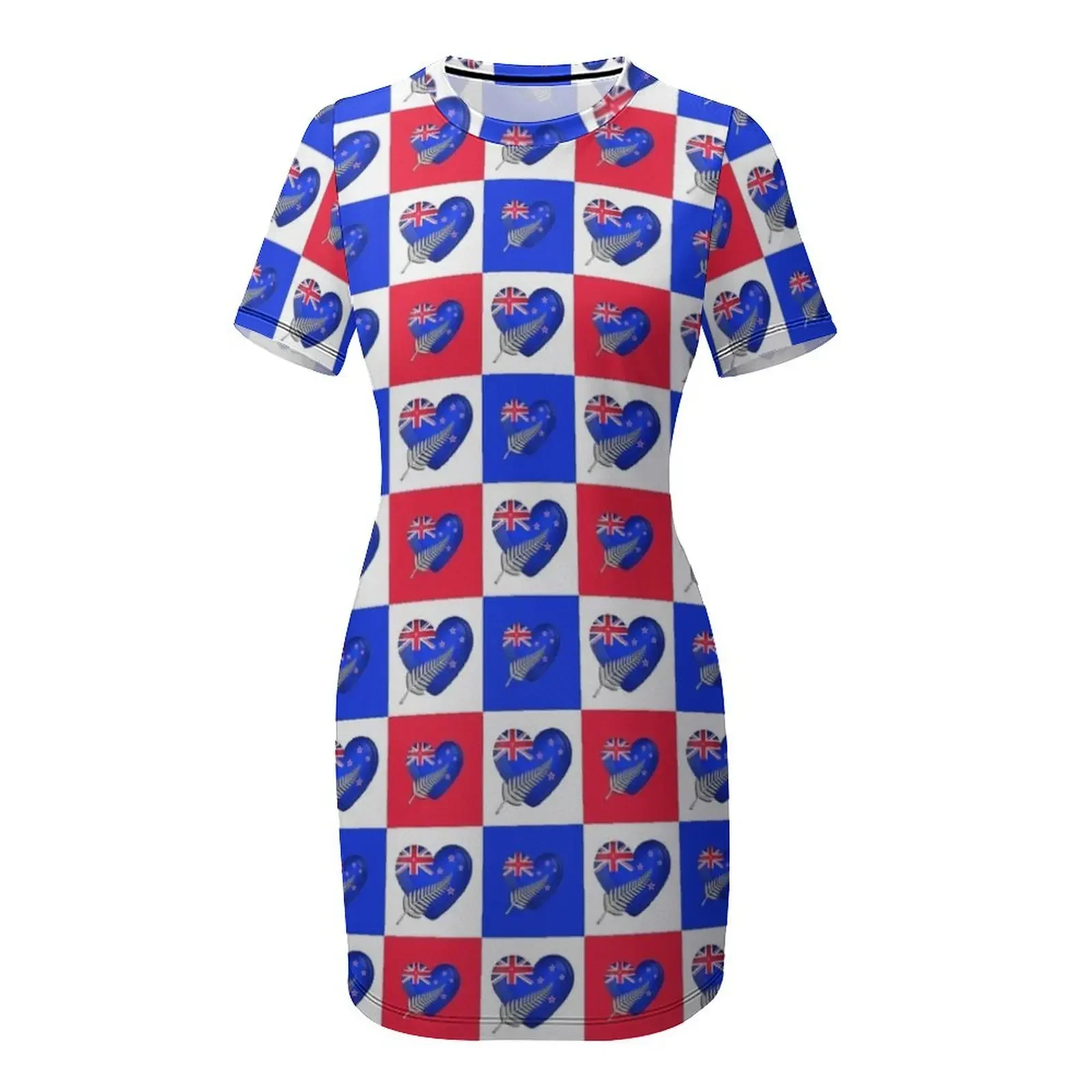 New Zealand NZ Kiwi Heart Flag - Summer Clothing Nz avis et prix