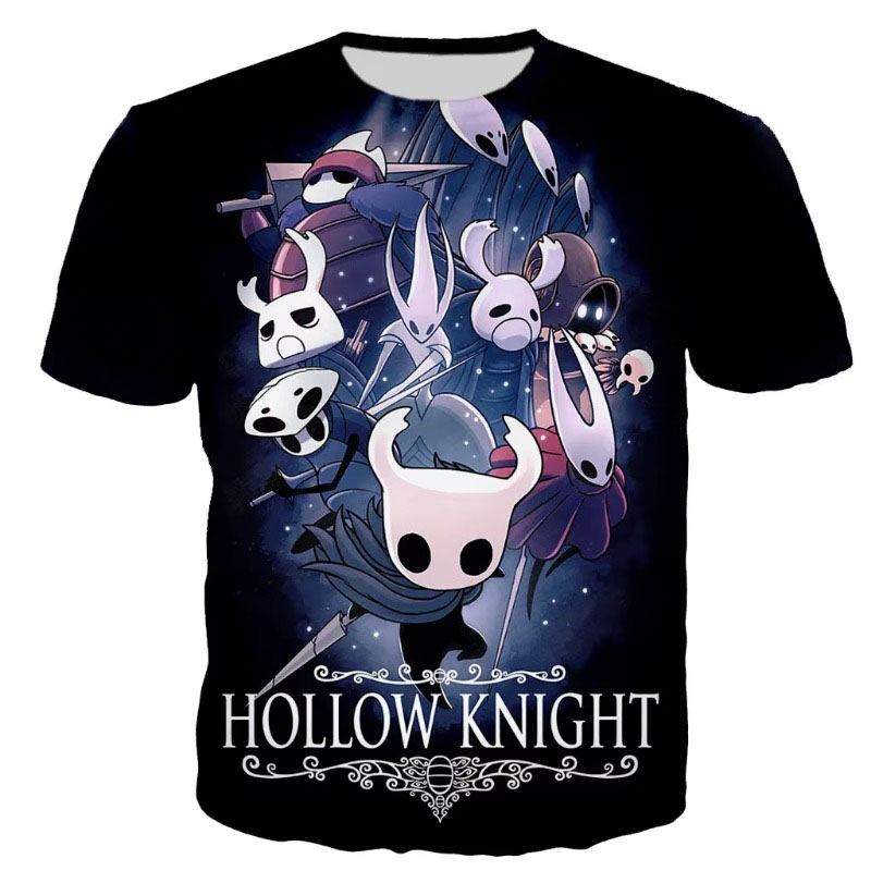 Game Hollow Knight 3D Print T- - Summer Knights Clothing avis et prix