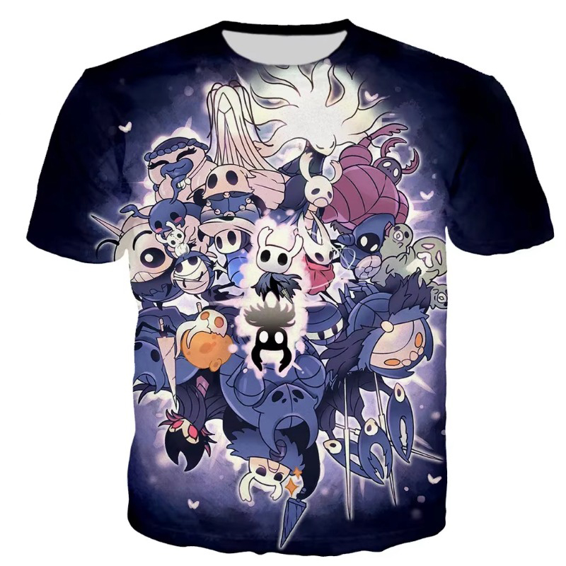 Game Hollow Knight 3D Print T- - Summer Knights Clothing avis et prix