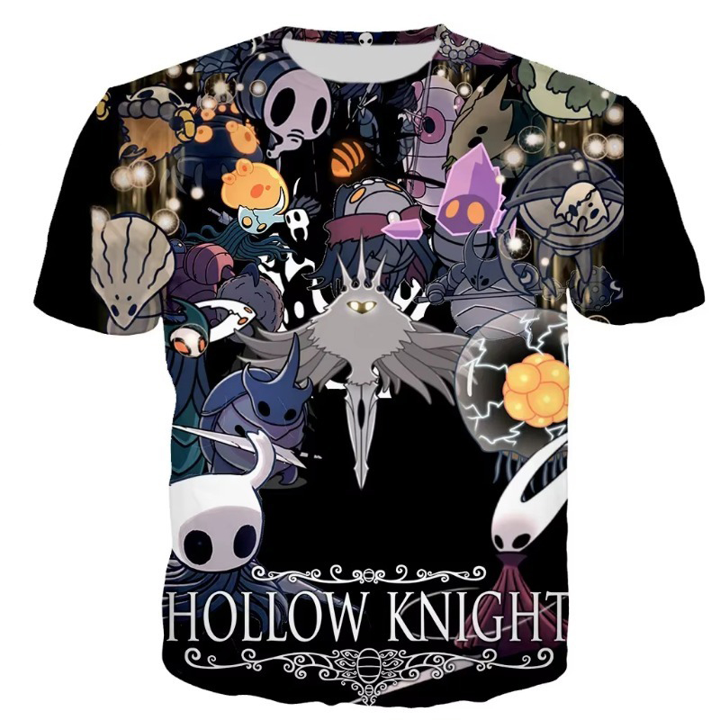 Game Hollow Knight 3D Print T- - Summer Knights Clothing avis et prix