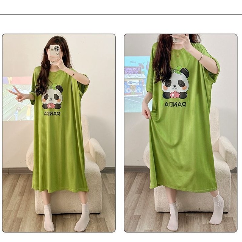 Plus Size Cartoon Sweet Pajama - Summer Clothing Korea avis et prix