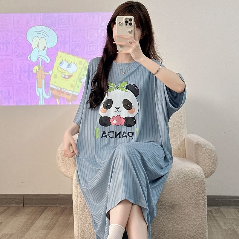 Plus Size Cartoon Sweet Pajama - Summer Clothing Korea avis et prix