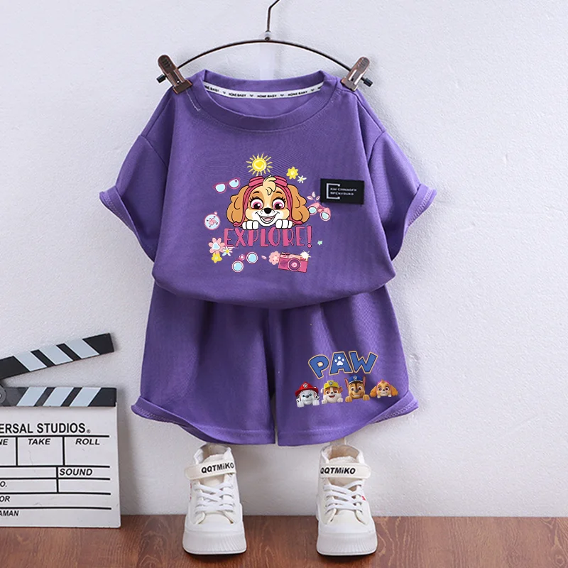 2Pc Paw Patrols T Shirt Chase  - Summer Clothing For Baby Boy avis et prix