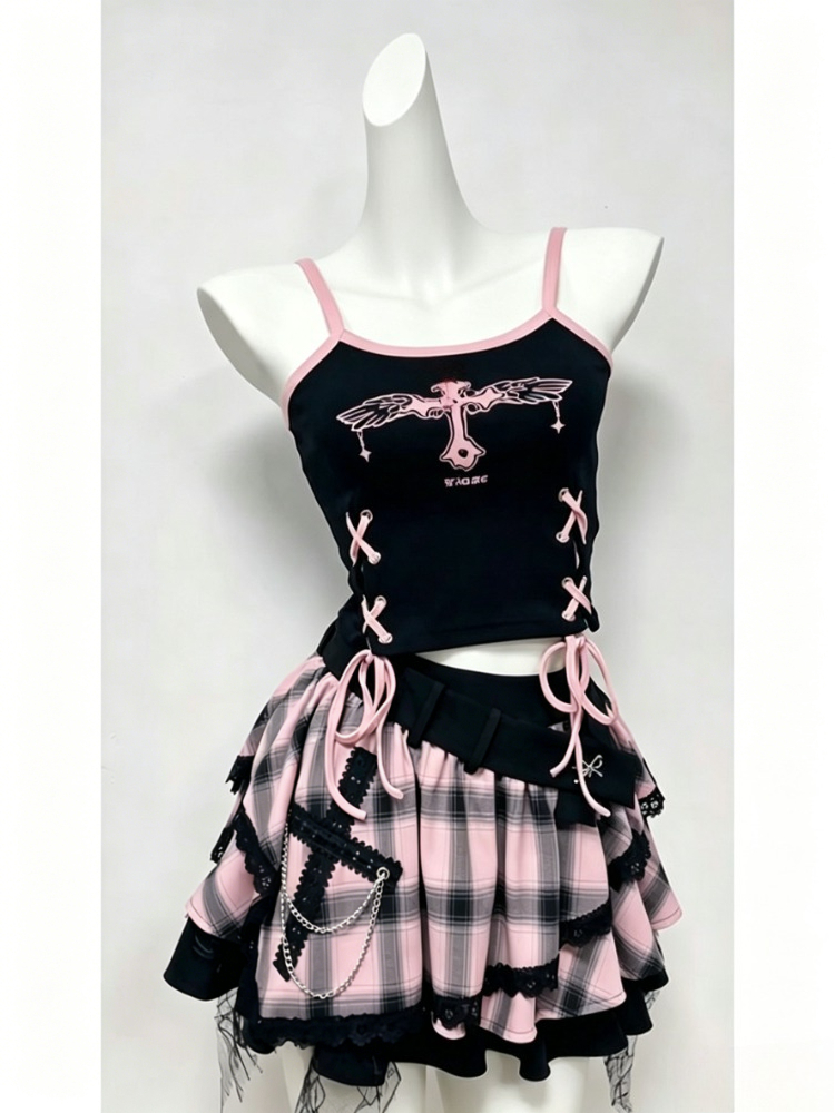 Summer Japanese Style 2 Piece  - Summer Clothing Set For Girls avis et prix
