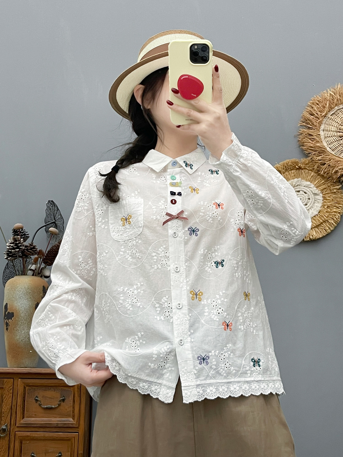 Women's Bohemian Blouse Ethnic - Summer Clothing Japan avis et prix