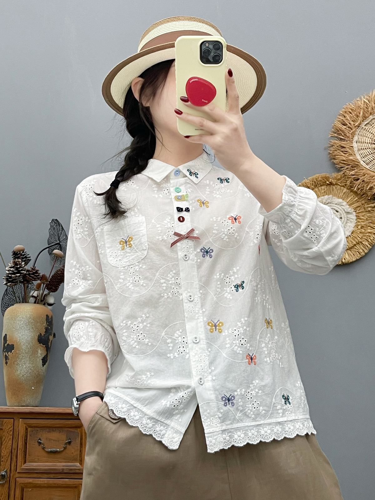 Women's Bohemian Blouse Ethnic - Summer Clothing Japan avis et prix