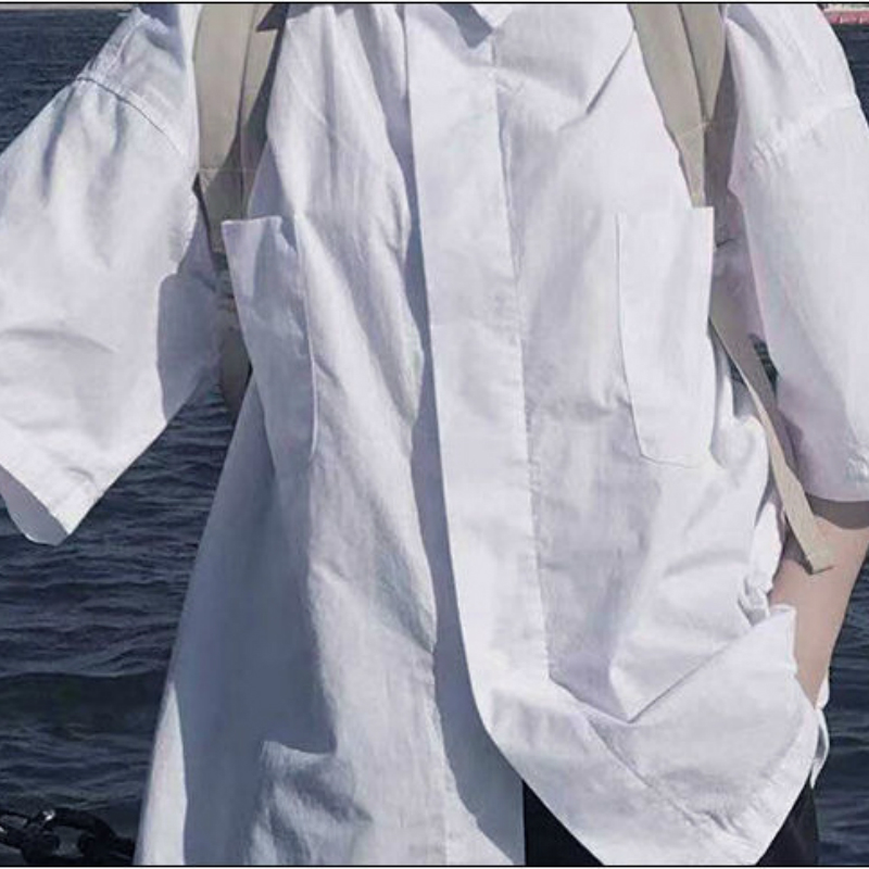 Shirts Womens Summer White Sho - Summer Clothing Japan avis et prix