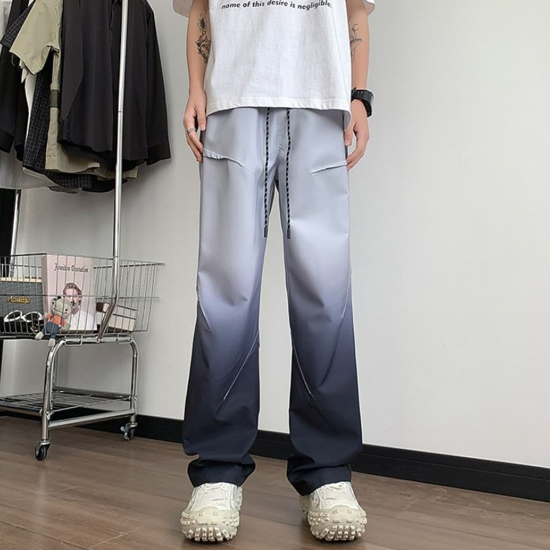 Contrast Color Baggy Men's Cas - Summer Clothing Aesthetic avis et prix