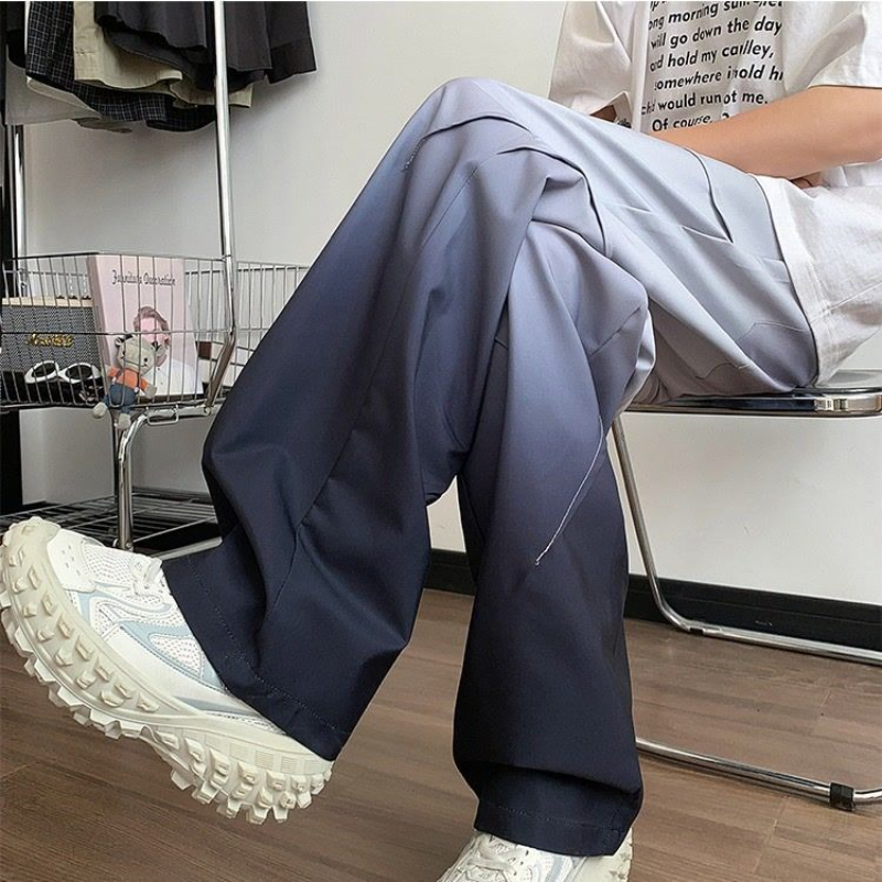 Contrast Color Baggy Men's Cas - Summer Clothing Aesthetic avis et prix