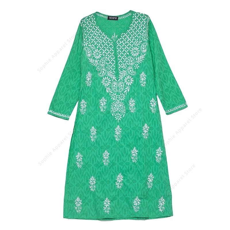 Women's Embroidered Kurti Indi - Summer Clothing Pakistan avis et prix