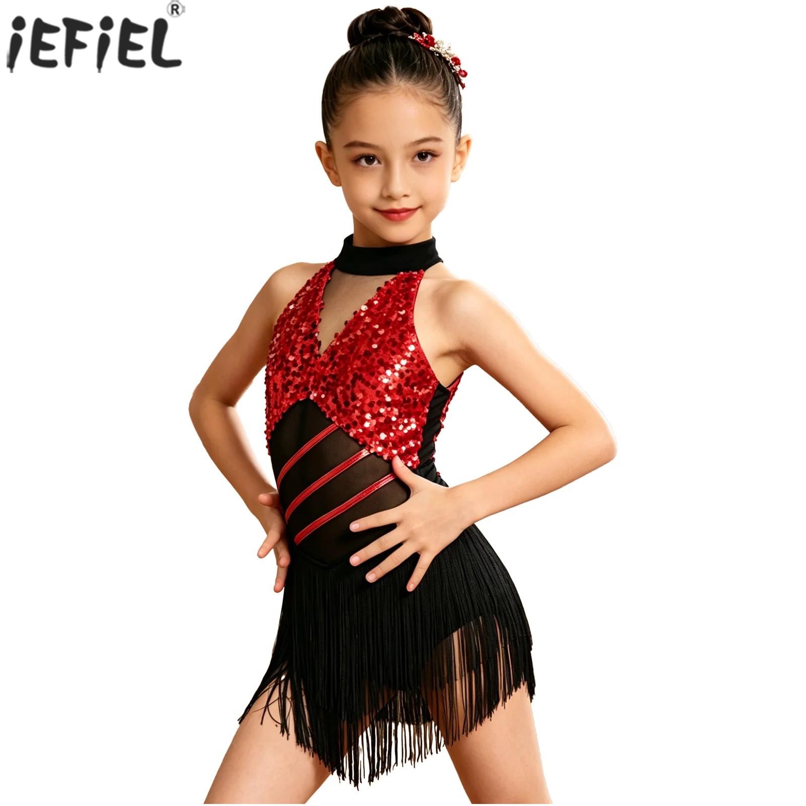 Kids Girls Cha-cha Salsa Latin - Summer Clothing Set For Girls avis et prix