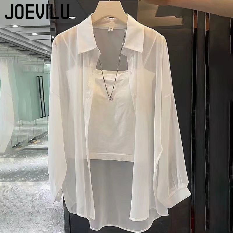 Sheer Chiffon Shirt Women's Ca - Summer Clothing Japan avis et prix