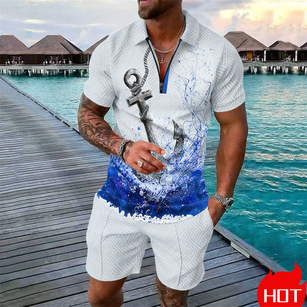 Summer man polo shirt set Vint - Summer Clothing Vintage avis et prix