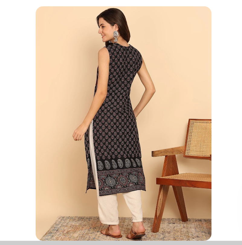 Indian ethnic style printed pu - Summer Clothing Pakistan avis et prix