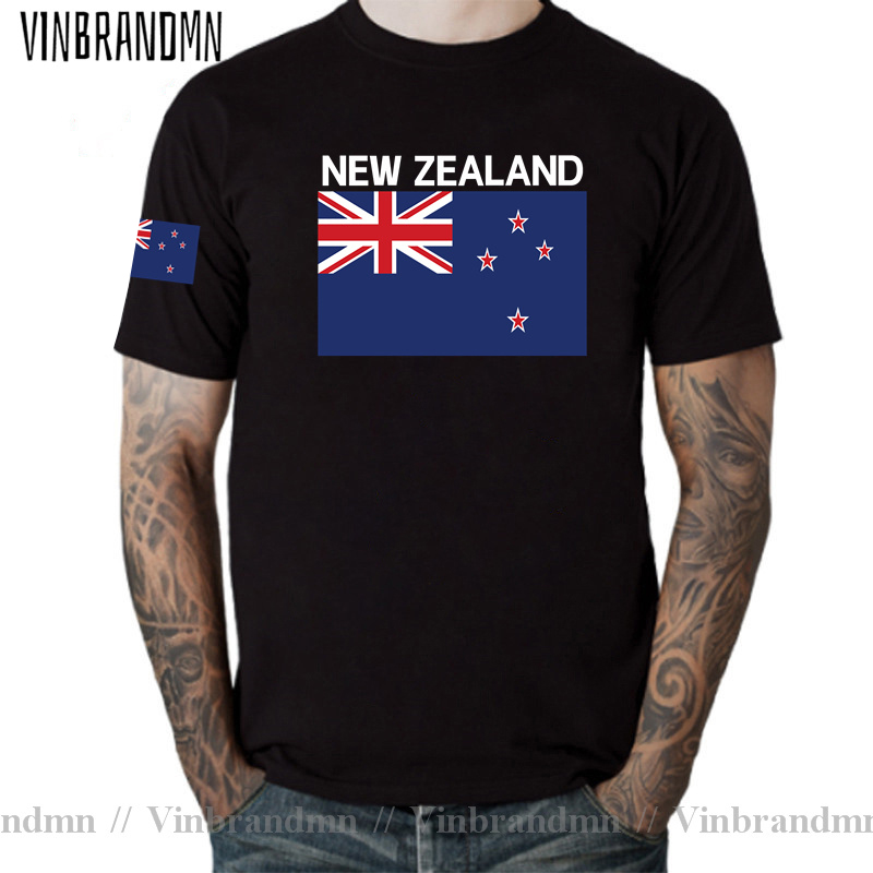New Zealand Mens T shirt Jerse - Summer Clothing Nz avis et prix