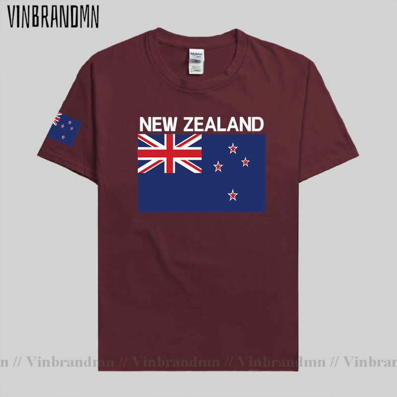 New Zealand Mens T shirt Jerse - Summer Clothing Nz avis et prix